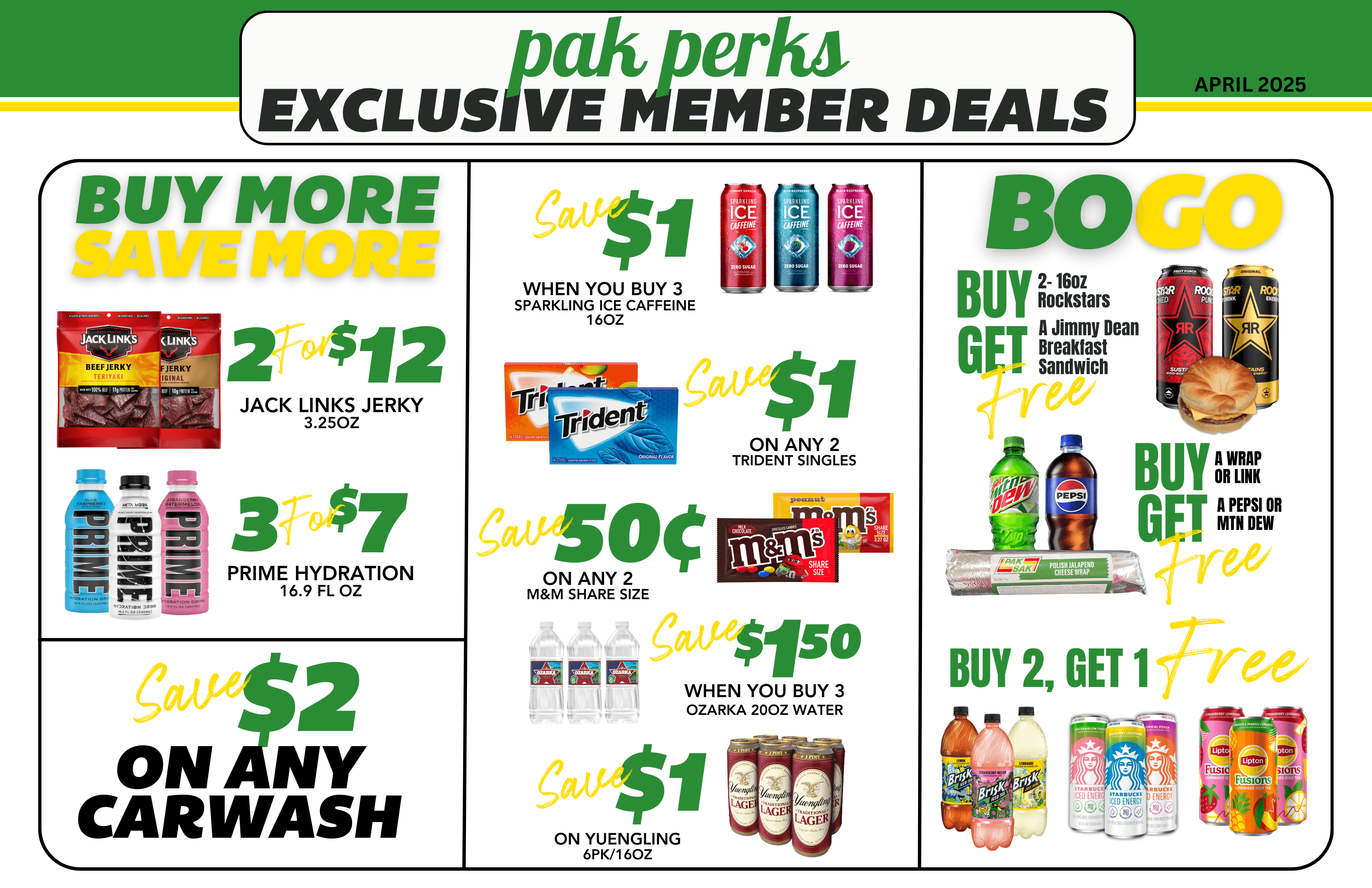 Pak Perks Member-offers-April-2025-Updated Pak a Sak Pak Perks Exclusive Member Deals